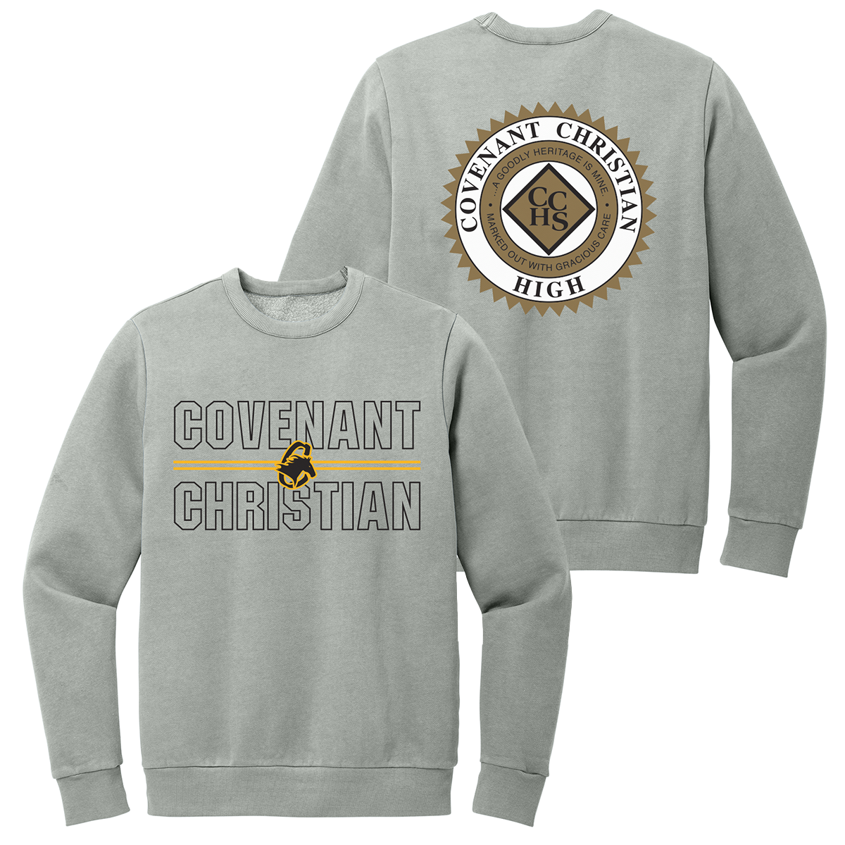 Crewneck - GUSTY GREY